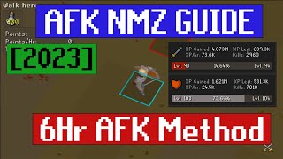 AFK NMZ Guide 2023 6 Hour AFK Method  OSRS [upl. by Malliw]