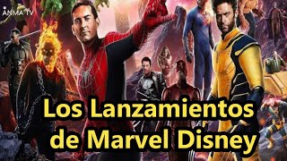 Los proximos estrenos de Marvel publicados por Disney [upl. by Riebling]