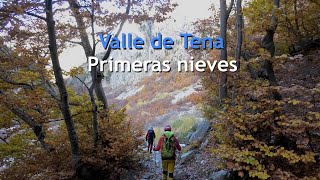 Valle de Tena  Primeras nieves 4K [upl. by Yentrac867]