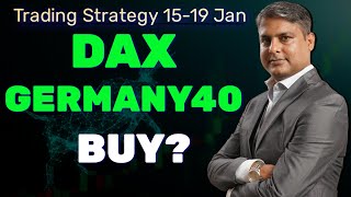 Germany40 Trading Strategy Next Week  DAX DE40 Prediction For Next Week 1519 Jan  DAX Forecast [upl. by Eladroc391]