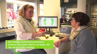 3D Steunzolen en digitale voetdrukmeting bij Livit Orthopedie [upl. by Githens]