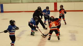 Minor Hockey Excellent Ice  U7  Semiahmoo Oilers vs Semiahmoo Hawks 2022 [upl. by Marieann]