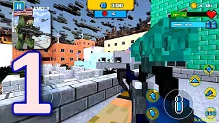 American Block Sniper Survival Gameplay Walkthrough Part 1  Levels 14 iOS Android [upl. by Ternan113]