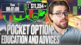 🔥 POCKET OPTION  EDUCATION AND ADVICES FOR TRADING  Pocket Option Website  Pocket Option [upl. by Ihsorih954]