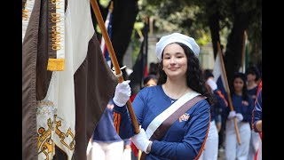 Colégio Carmo de Cataguases em Desfile Cívico de 7 de setembro de 2024 [upl. by Wendin457]