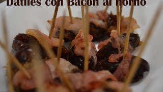 Receta de Dátiles con Bacon [upl. by Lotsyrc]