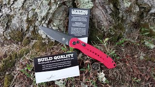 COBRATEC KNIVES Diablo Automatic review [upl. by Baiss]