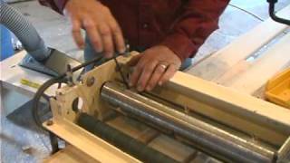 Woodmaster PlanerMolder Part 7A Making Molding with Gary Striegler [upl. by Adnilemreh]