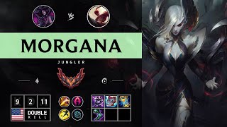 Morgana Jungle vs Lee Sin  NA Grandmaster Patch 1412 [upl. by Cirad499]