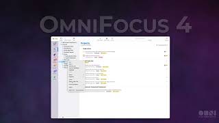 Getting Started in OmniFocus 4 [upl. by Naik]