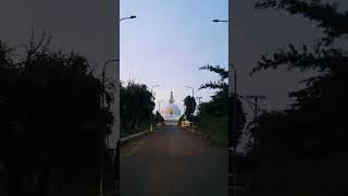 Shanti stupa budhism monestry lumbani nepal [upl. by Aniara305]