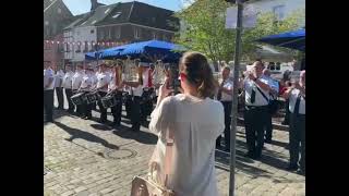 Düsseldorf Kaiserswerth am 28062024 mit dem Zapfenstreich [upl. by Eem908]