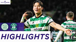 Celtic 41 Hibernian  Oh Hyeongyu Bags a Brace in Dominant Win  cinch Premiership [upl. by Inafit]