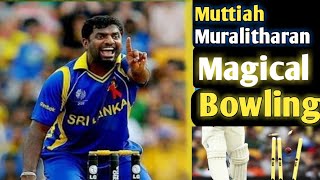 Magical Wickets of  Muttiah Muralitharan  Mastery of leg spin [upl. by Horan685]