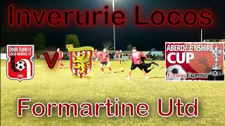 Late penalty secures semifinal spot for Locos versus Aberdeen FC  Inverurie Locos v Formartine Utd [upl. by Sliwa521]