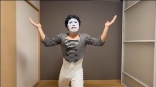 The Mask Maker【仮面職人】 Marcel Marceau Impersonator [upl. by Cheria]