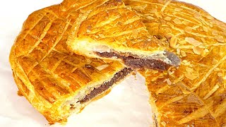 GALETTE DES ROIS FRANGIPANE CHOCOLAT RECETTE FACILE ET RAPIDE [upl. by Norrehc]