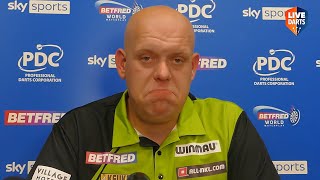 Michael van Gerwen REACTS to revenge on Andrew Gilding quotHes not the most attractive guy to watchquot [upl. by Ynez]