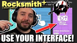 Rocksmith HOW TO Use your Audio Interface in Rocksmith PLUS  No Realtone Cable [upl. by Eidod260]