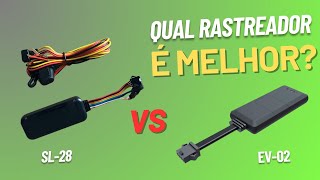 Rastreador veicular EV02 vs SL28  Qual GPS é melhor [upl. by Golanka]