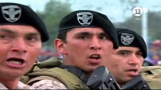 Gran Parada Militar 2015 Chile  Brigada de Operaciones Especiales Lautaro  Los Viejos Estandartes [upl. by Meris]