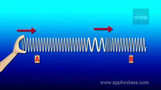 Longitudinal wave Malayalam  Class 10  Physics [upl. by Enajiram]