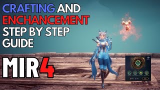 MIR4 GUIDE  PAANO MAG CRAFT NG ITEMS STEP BY STEP [upl. by Darya]