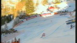 Kitzbühel 2004 WC syöksy [upl. by Blondie900]