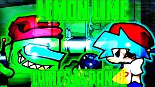 lemon lime lyrics españolfnf vs imposter v5April fools versión😿 [upl. by Esyahc]