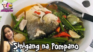 SINIGANG NA POMPANO  SINIGANG RECIPE  ELVIRA RONQUILLO [upl. by Frasch6]