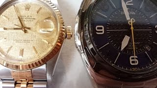 Rolex vs Bulova Precisionist Battle of Sweeping Second Hands [upl. by Alaik]