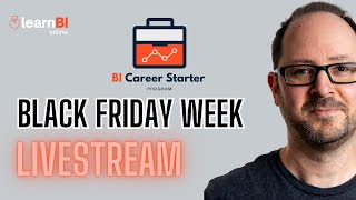 BI Career Starter Update amp Black Friday Week Hangout [upl. by Modeerf]