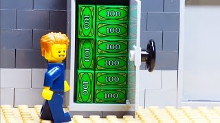 Lego Bank Money Transfer Robbery [upl. by Meesak282]