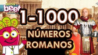 NUMEROS ROMANOS DEL 1 AL 1000 Roman Numbers [upl. by Follansbee450]