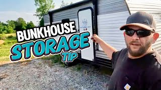 Coleman 17B Transformation How To MAXIMIZE Storage Under Your RV Bunks [upl. by Analra781]