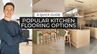 Popular Kitchen Flooring Options  A Quick Guide [upl. by Adena]