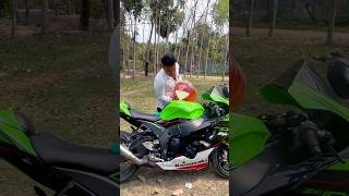 New trending song millionaire kwasaki ninja Zx10r shorts zx10r kawasakininja kwasaki fkj [upl. by Battat936]