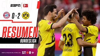 ¡VICTORIA HISTÓRICA DEL DORTMUND EN EL CLÁSICO ALEMÁN  B Munich 02 B Dortmund  RESUMEN [upl. by Gaughan466]