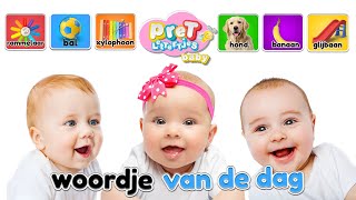 PsssstPretlettertjes komt met iets extras • GROOT NIEUWS • baby tv Nederlandse woordjes [upl. by Idnahk974]