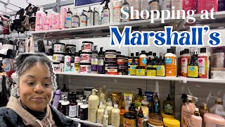 Shop With Me MARSHALLS  Affordable amp High End Hair Care  Curlmas Day 22 ➰🎄 [upl. by Nodarse]