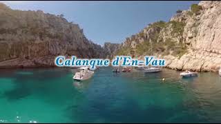 Promenade en bateau dans les Calanques de Cassis [upl. by Znerol]