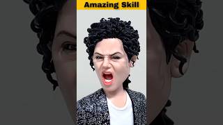 Transforming Polymer Clay into Michael Jackson Sculpting and Detailing Tutorial  Michael Jackson [upl. by Colan]