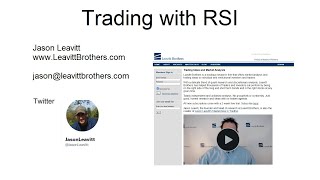 Trading with RSI [upl. by Ahtimat910]