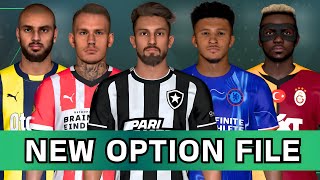 PES 2017  New Option File 2024 For FC24PATCH V2  Summer Transfers September 2024 [upl. by Lemart]