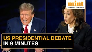 US Presidential Debate 2024 Top Highlights  Kamala Harris Vs Donald Trump  Best 9 Minutes [upl. by Anyak]