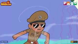 Colorful Little Singham Playing Hide and Seek With Kaal  Little Singham Gameplay [upl. by Bonneau]