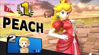 Peach vs Lucas  Super Smash Bros Ultimate ELITE VIP [upl. by Eibreh]