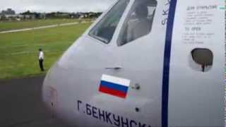 Inside the Sukhoi Superjet [upl. by Millman388]