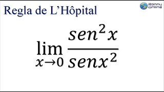 Regla de LHôpital 2  Funciones trigonométricas seno [upl. by Ettenwad267]