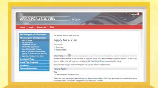 How to Apply for an American Visa English [upl. by Bekelja]